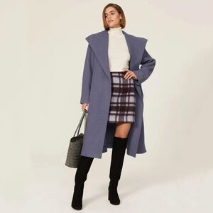 Club Monaco Plush Cardigan Wool Coat